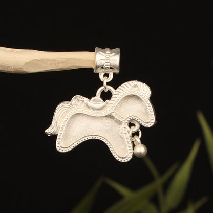 Butterfly Pendant Inlaid With A Bell