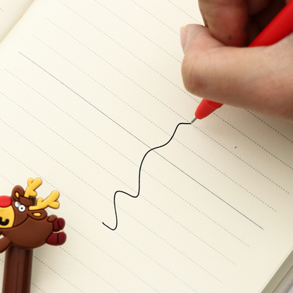 Cute Cartoon Gel Pen - Christmas Stationery
