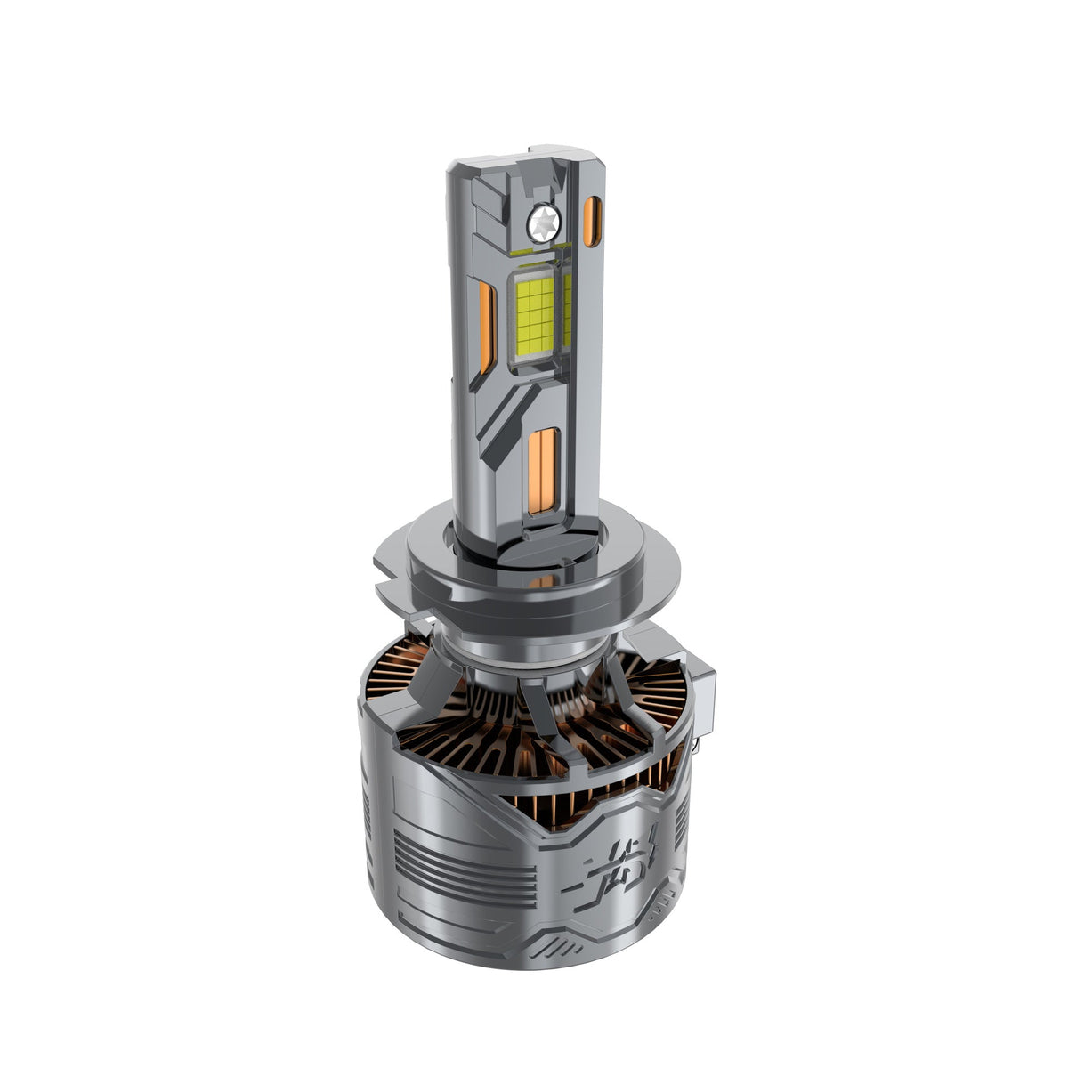 Cross Border Exclusive Supply Of Adjustable Dual Power Car Led Headlights 7 Copper Tube Laser Led Car Headlights H7H4 Universal