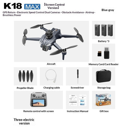 Folding GPS Positioning Belt Brushless Remote Control