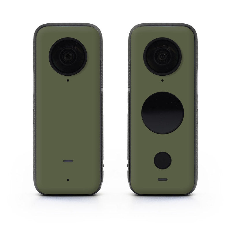 Solid State Olive Drab - Insta360 One X2 Skin