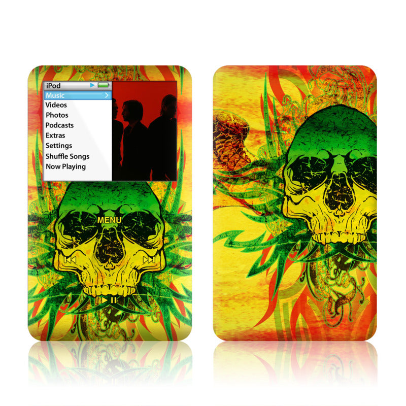 Hot Tribal Skull - iPod Classic Skin