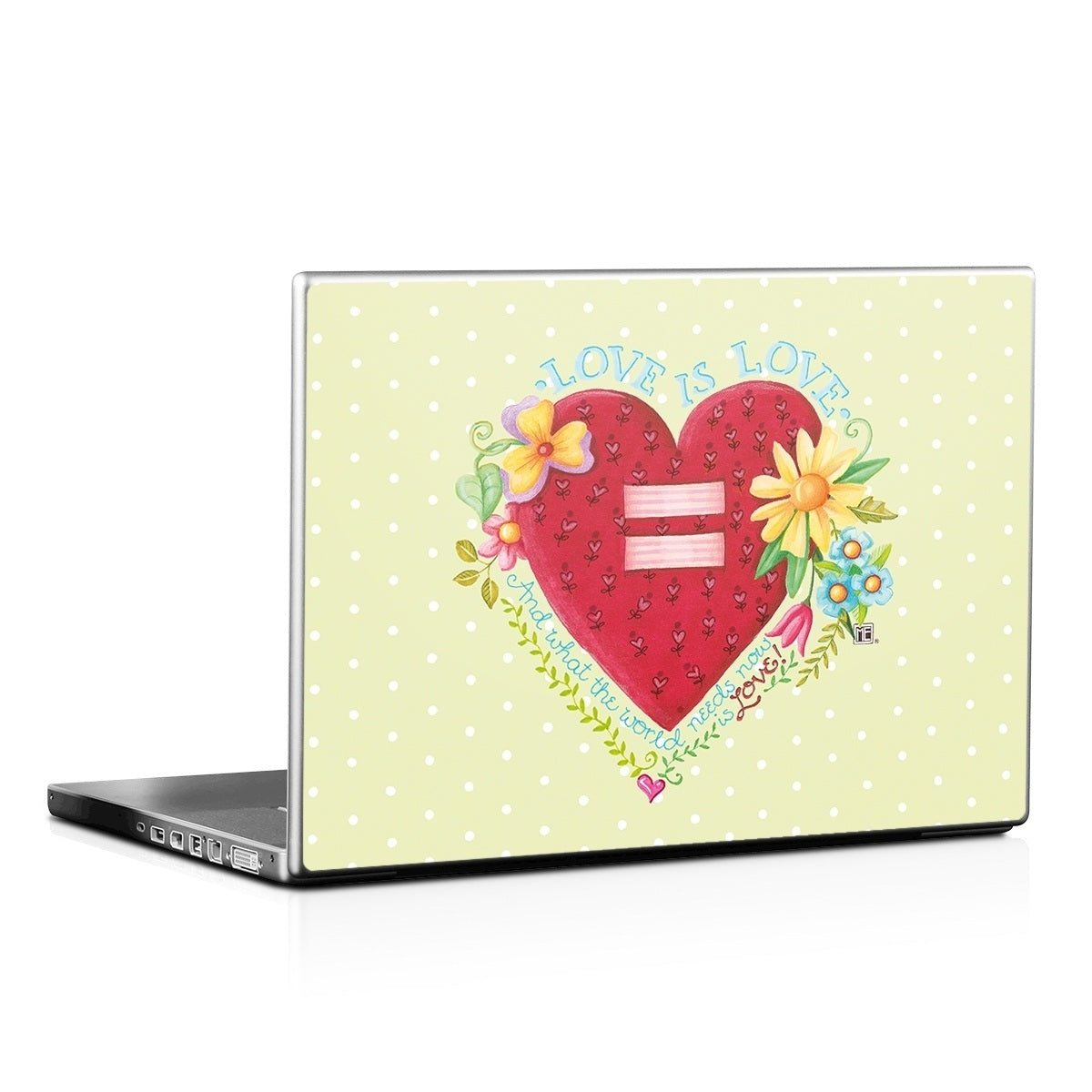 Love Is What We Need - Laptop Lid Skin