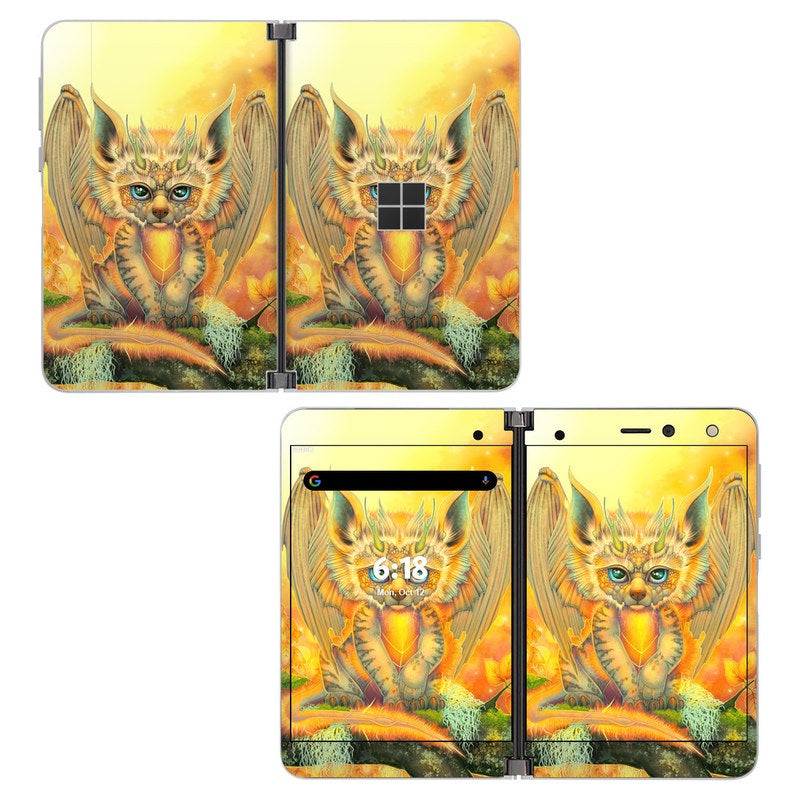 Autumn fuzzy - Microsoft Surface Duo Skin