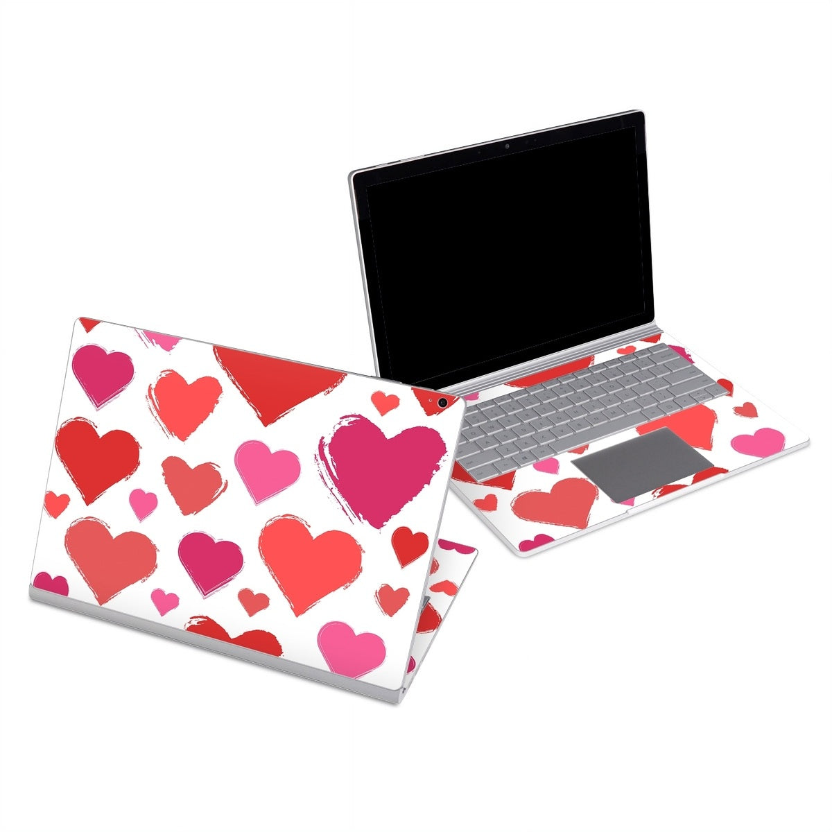Hearts - Microsoft Surface Book Skin