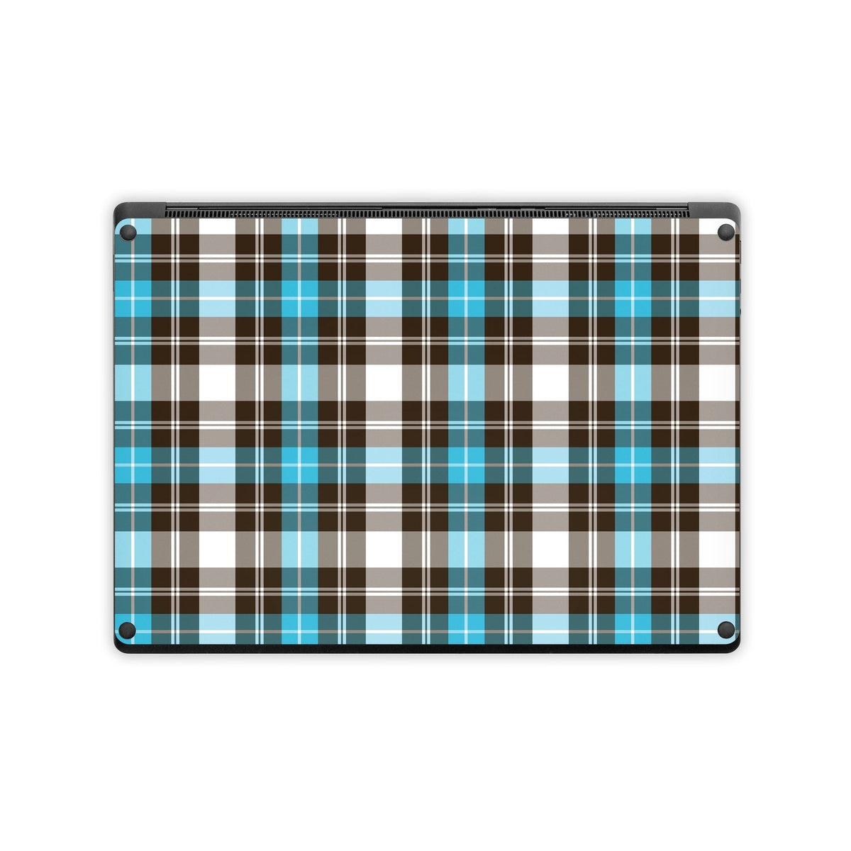 Turquoise Plaid - Microsoft Surface Laptop Skin