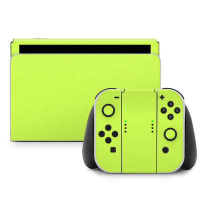 Solid State Lime - Nintendo Switch Skin
