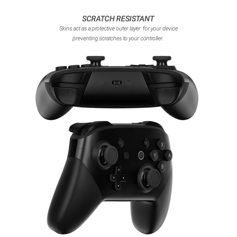 Solid State Black - Nintendo Switch Pro Controller Skin