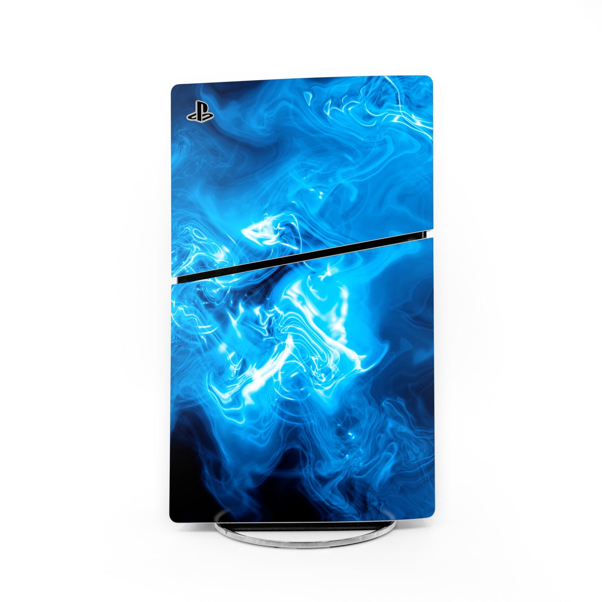 Blue Quantum Waves - Sony PS5 Slim Skin
