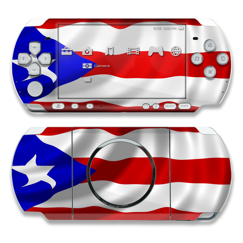 Puerto Rican Flag - Sony PSP 3000 Skin