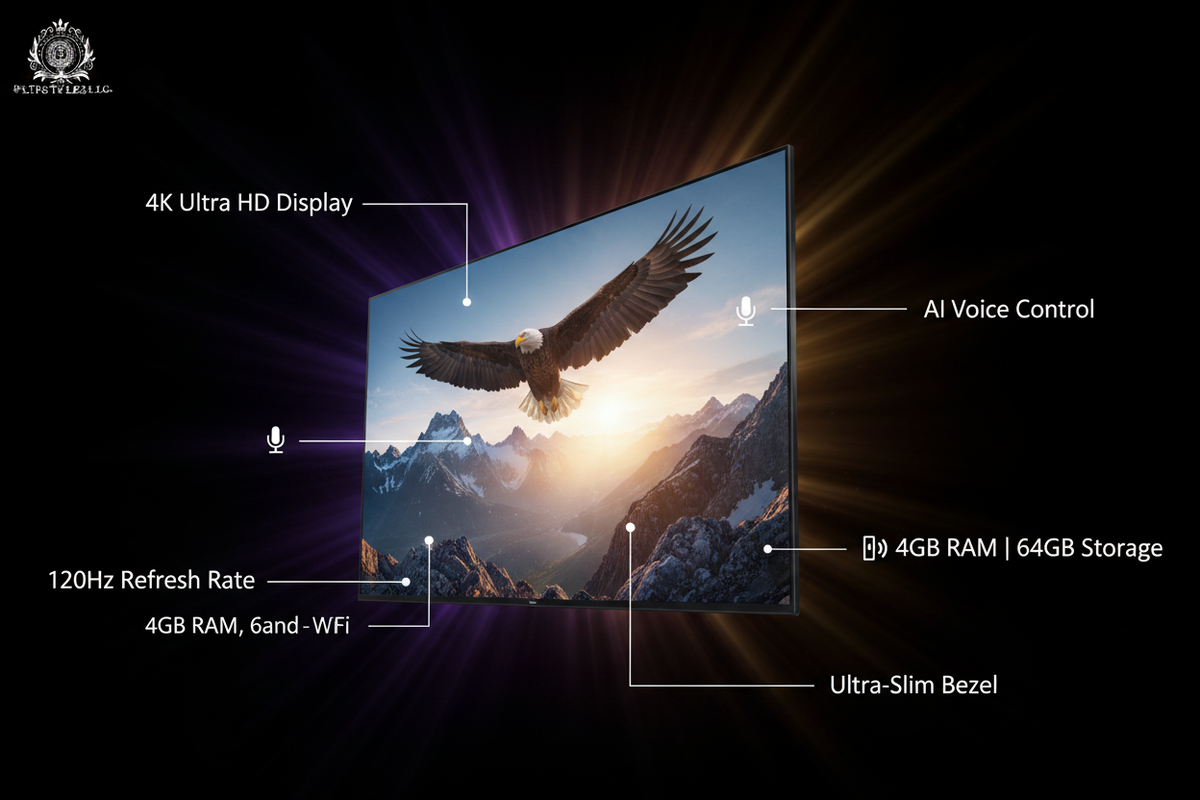 Redmi AI X™ Smart 4K LCD TV | 55" 65" 75" 85" | Voice Control | Ultra HD | FlipStylez LLC®