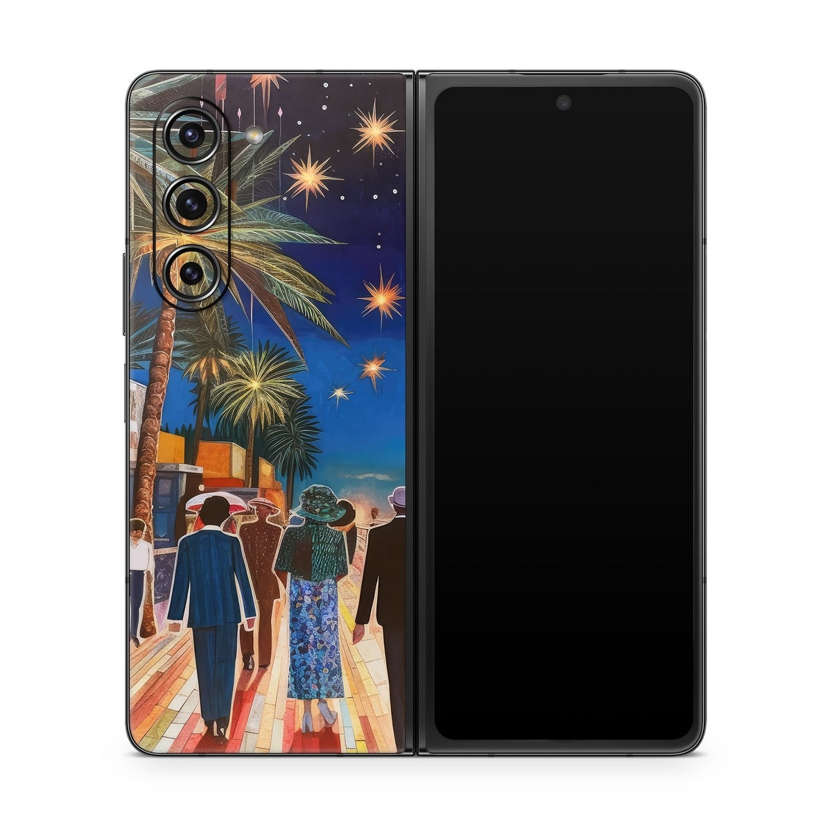 Evening Boardwalk - Samsung Galaxy Z Fold5 Skin