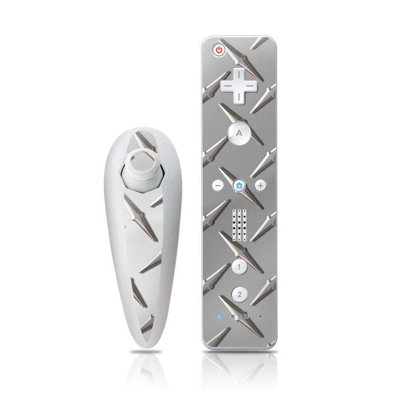 Diamond Plate - Nintendo Wii Nunchuk Skin