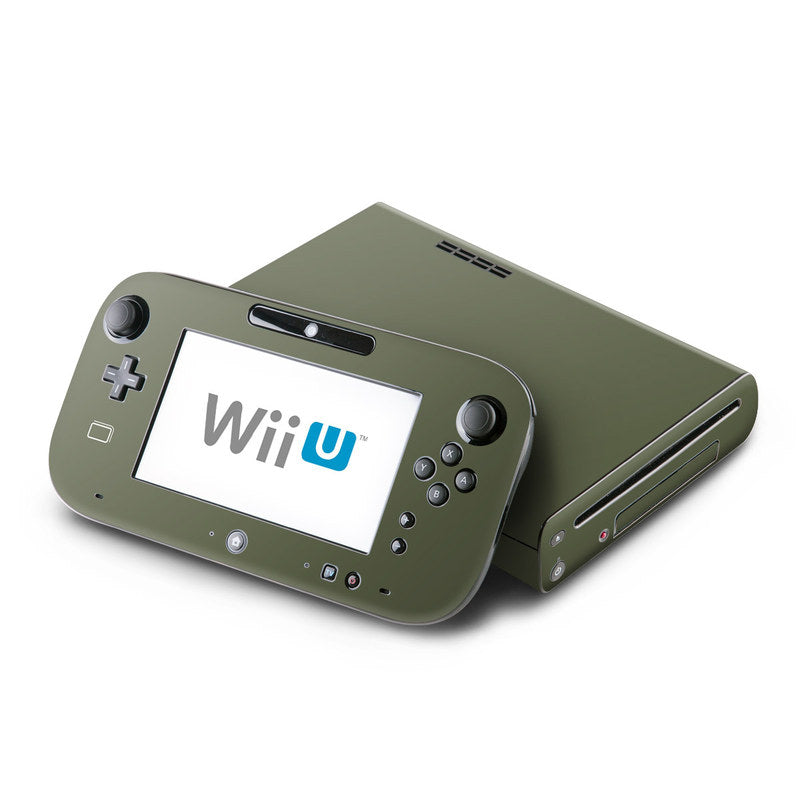 Solid State Olive Drab - Nintendo Wii U Skin