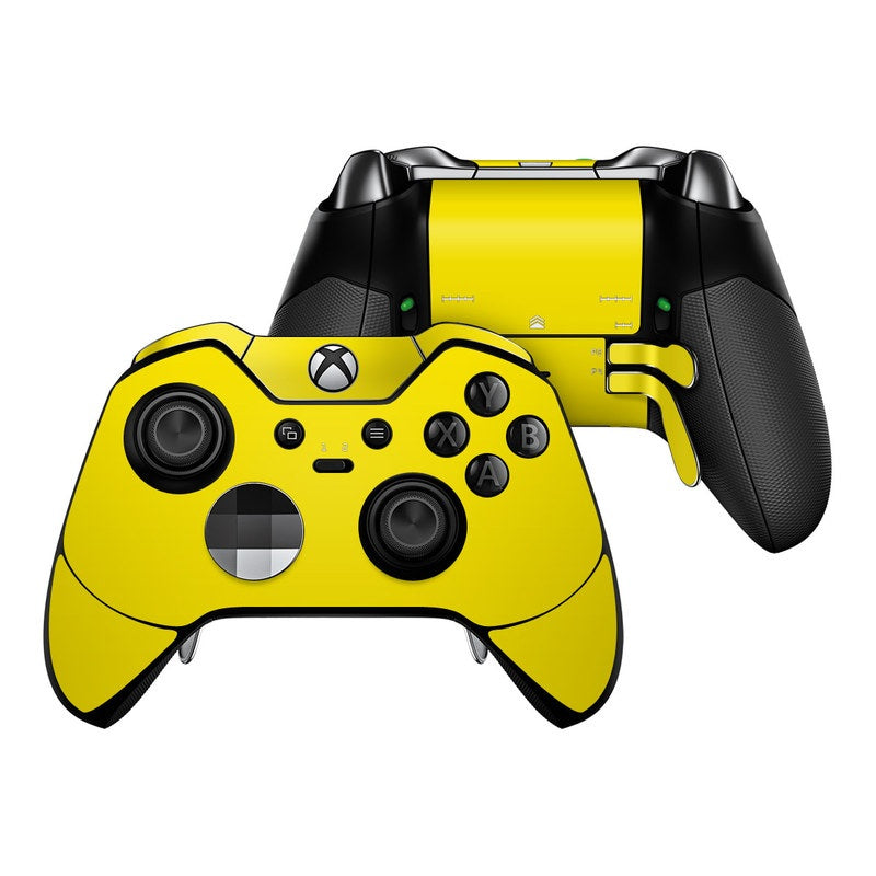 Solid State Yellow - Microsoft Xbox One Elite Controller Skin